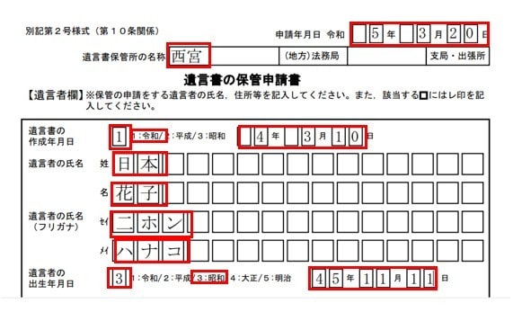 遺言書作成から法務局に保管するまでサポートします ご自身の意思を明確にし、法務局に遺言書を保管しておきましょう イメージ3