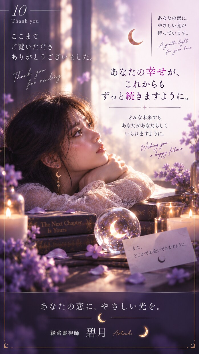 彼の本音｜あなたへの気持ちを霊視で読み解きます 好き・迷い・距離を置く理由｜今の二人の現在地まで丁寧に視ます イメージ10