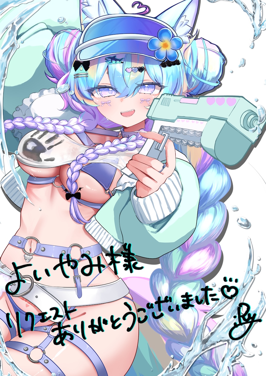 1枚絵/可愛い女の子のイラストを描きます 見た瞬間に可愛い！魅力的だと思えるようなイラストを描きます。 イメージ2