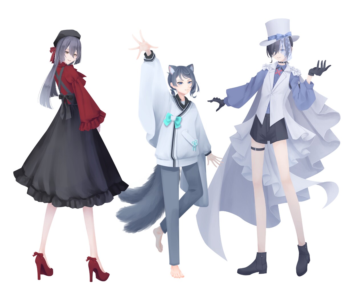 TRPG等に使える立ち絵イラストを制作します あなたのハートにクリティカル！ イメージ2
