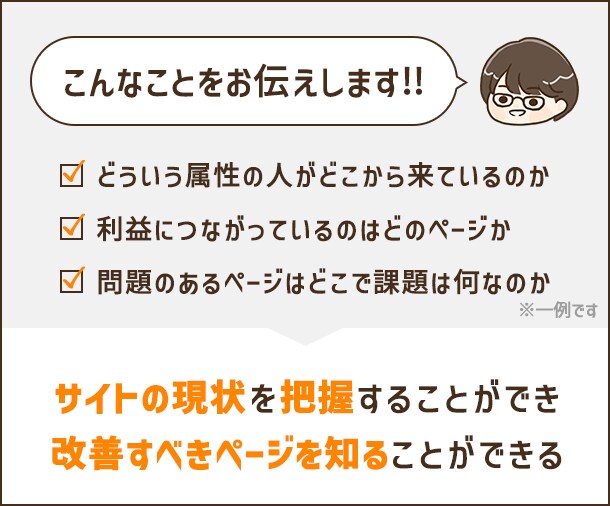Webサイト改善のための【解析&施策提案】します サイトの改善点を知りたい方におすすめ（GA4解析&施策提案） イメージ3