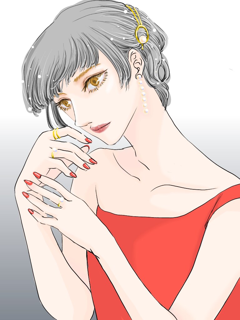 おしゃれなイラスト制作します 美容系メディアやSNS向きのおしゃれで綺麗なイラスト イメージ3