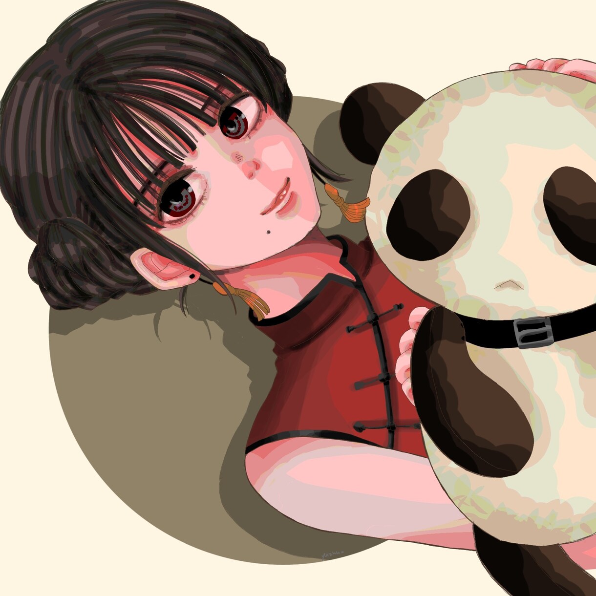 大人っぽいキャラクターのような似顔絵描きます アイコンにも使えるリアル×キャラクターの似顔絵描きます！ イメージ3