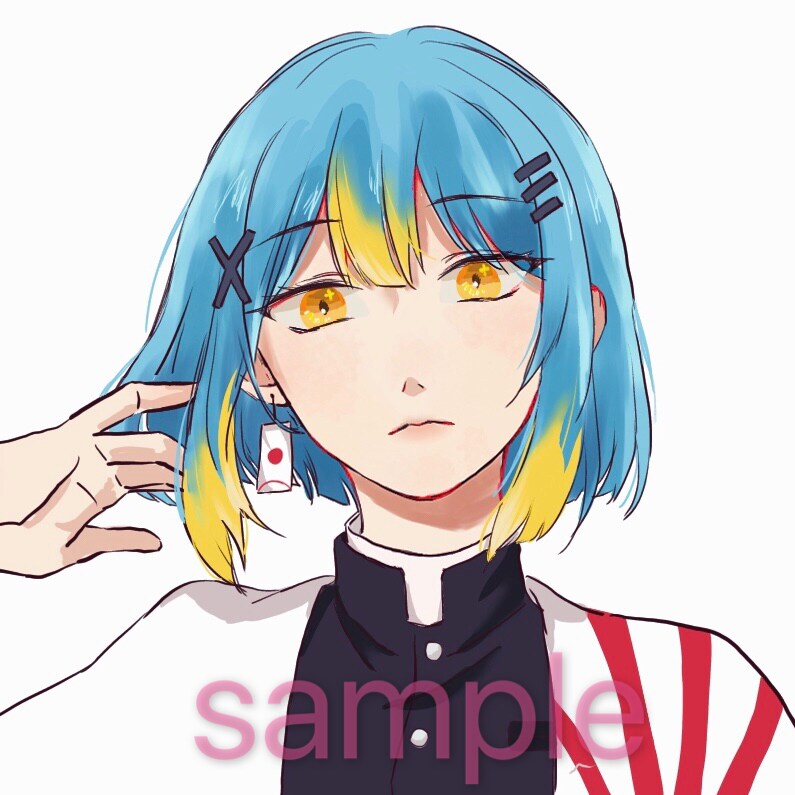 SNS用のアイコン・イラストをお描きいたします かっこいい・かわいいアイコン一枚一枚気持ち込めて作成します イメージ8
