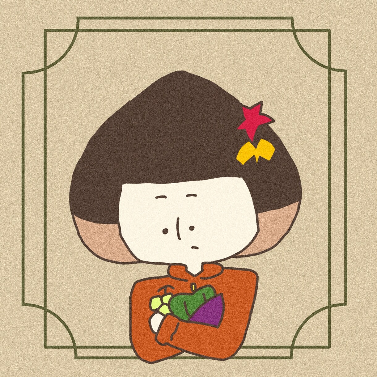 イラスト描きます 日本の伝統色でデジタルゆるふわイラスト イメージ3