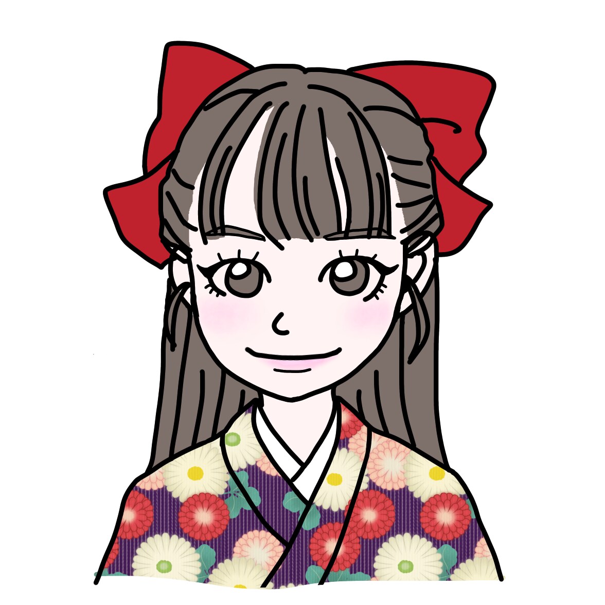 SNSアイコン制作☾画像キャラをベースに致します シンプルポップなアイコンはいかがですか☪︎二次利用可能！ イメージ3