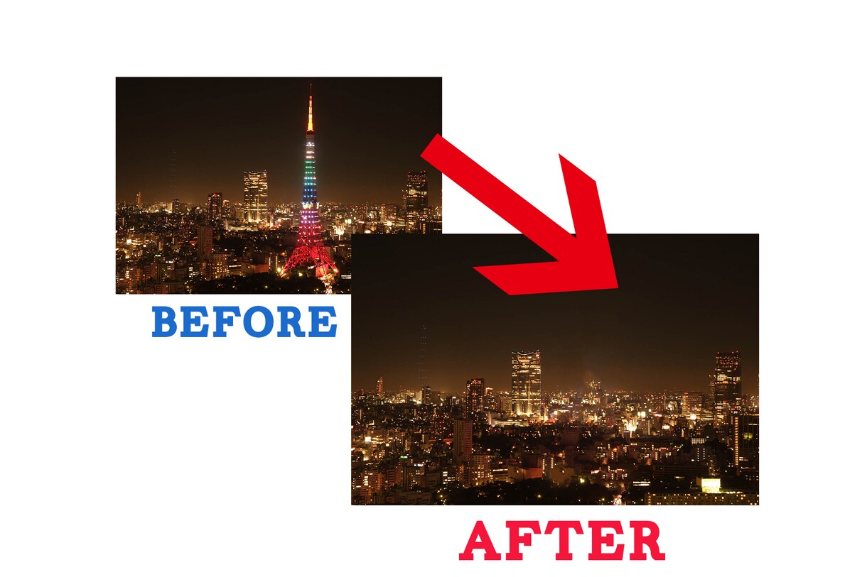 写真の中の消したいもの綺麗に削除します 思い出の一枚にゴミが写ってても大丈夫！綺麗に消してみせます！ イメージ2
