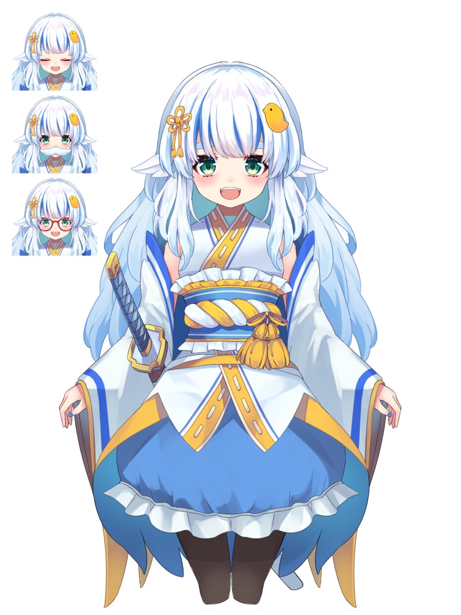 キャラデザからLive2Dモデリングまで制作します 納品度すぐにvtuberとして活動できます！ イメージ6