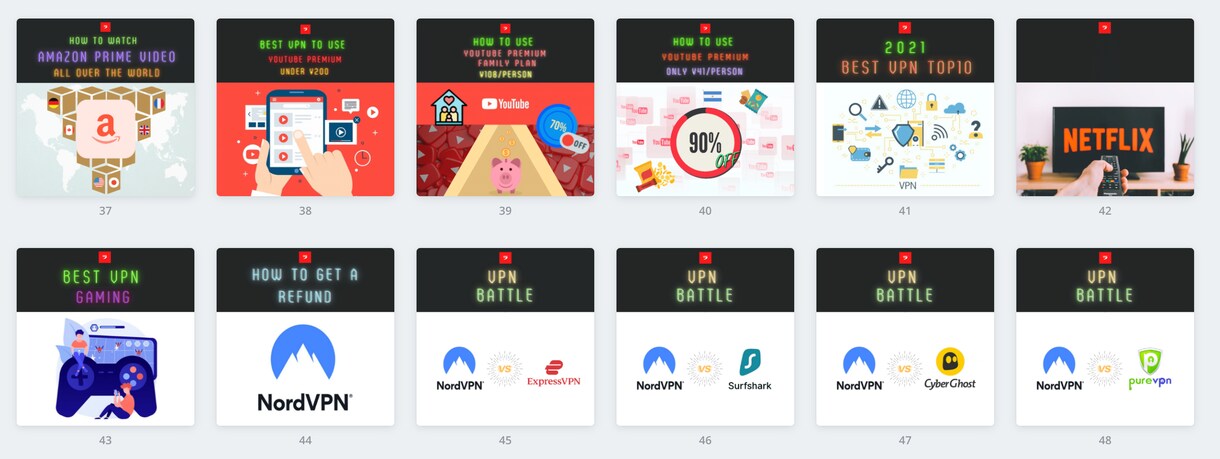 CVR/収益UPしたい方に！サムネイル制作します 【ブログやInstagramに特化】クリックされるサムネ！ イメージ5