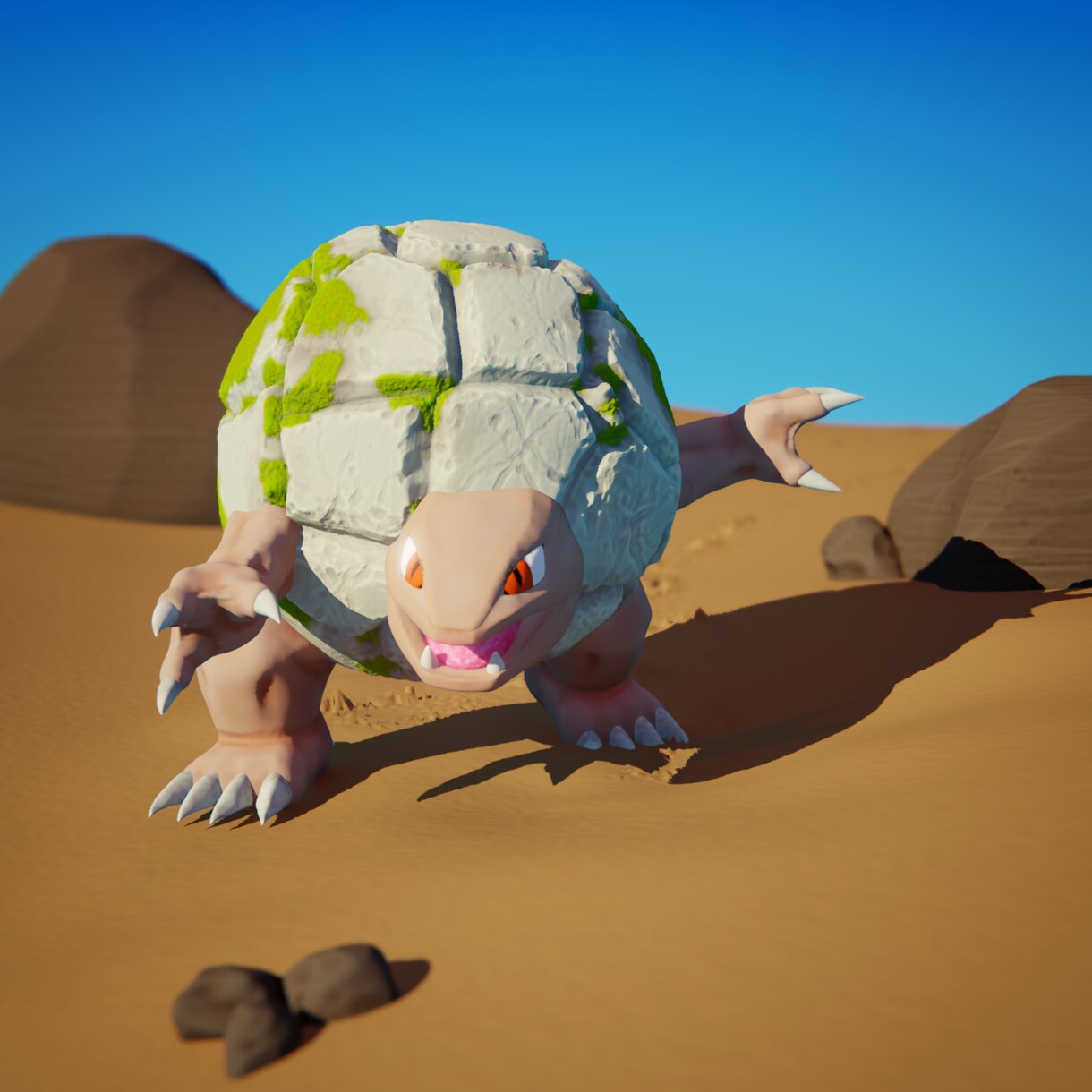 Blenderでの3Dキャラ・武器を作ります ふわっとしたイメージでも大丈夫！ イメージ1