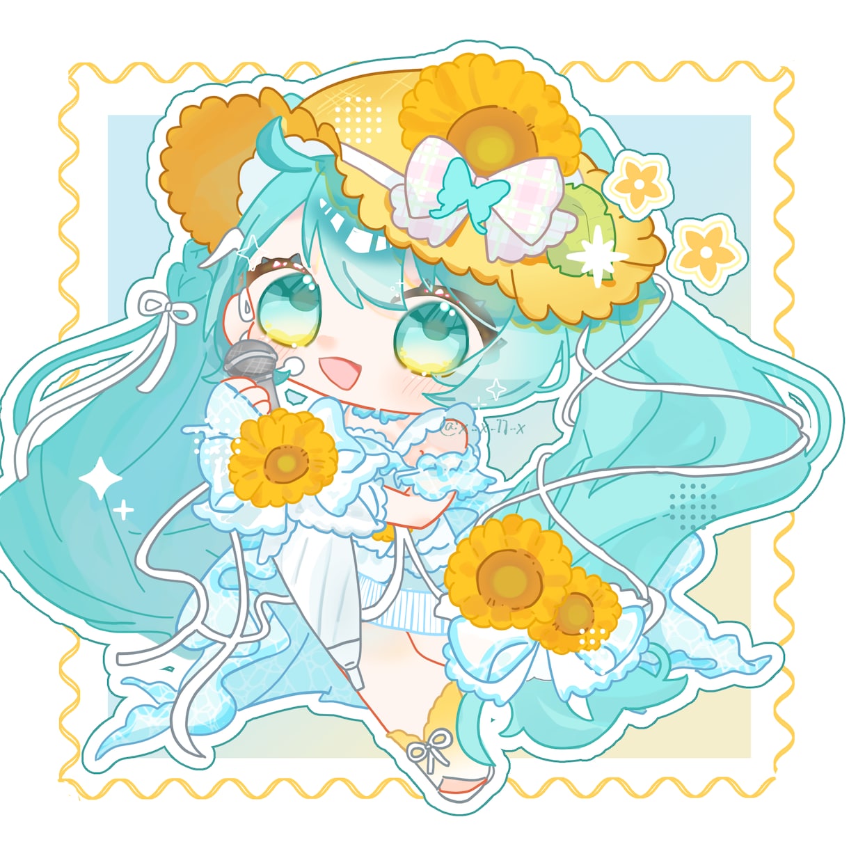 ポップで可愛いミニキャライラスト、作成します 様々な用途に使用できるミニキャライラストを作成します イメージ2