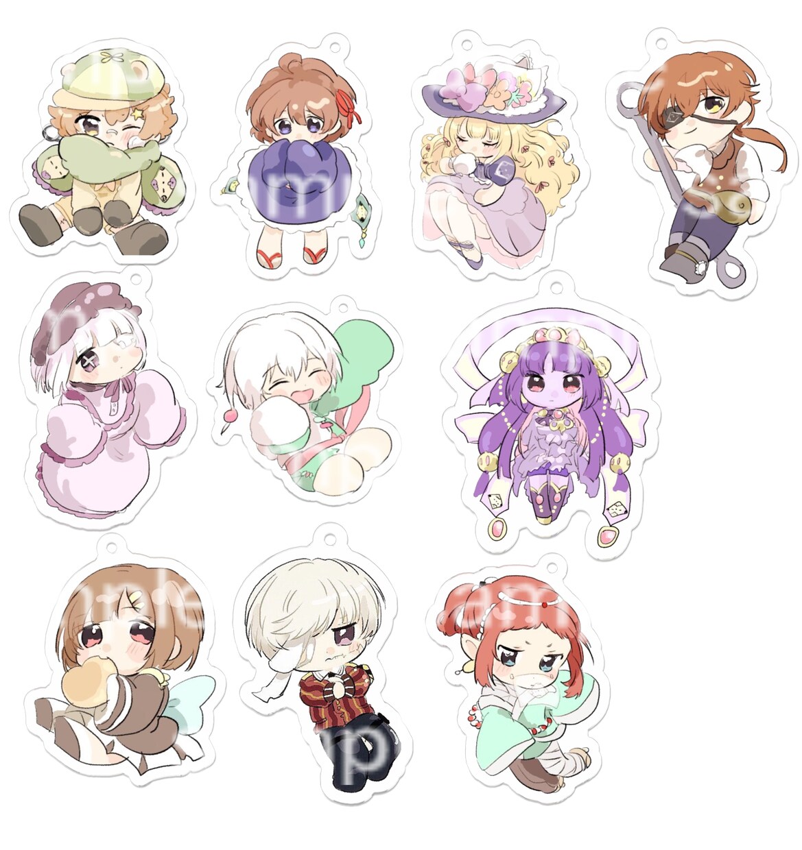 可愛いミニキャラ描きます アイコンやグッズなどにどうぞ！ イメージ4