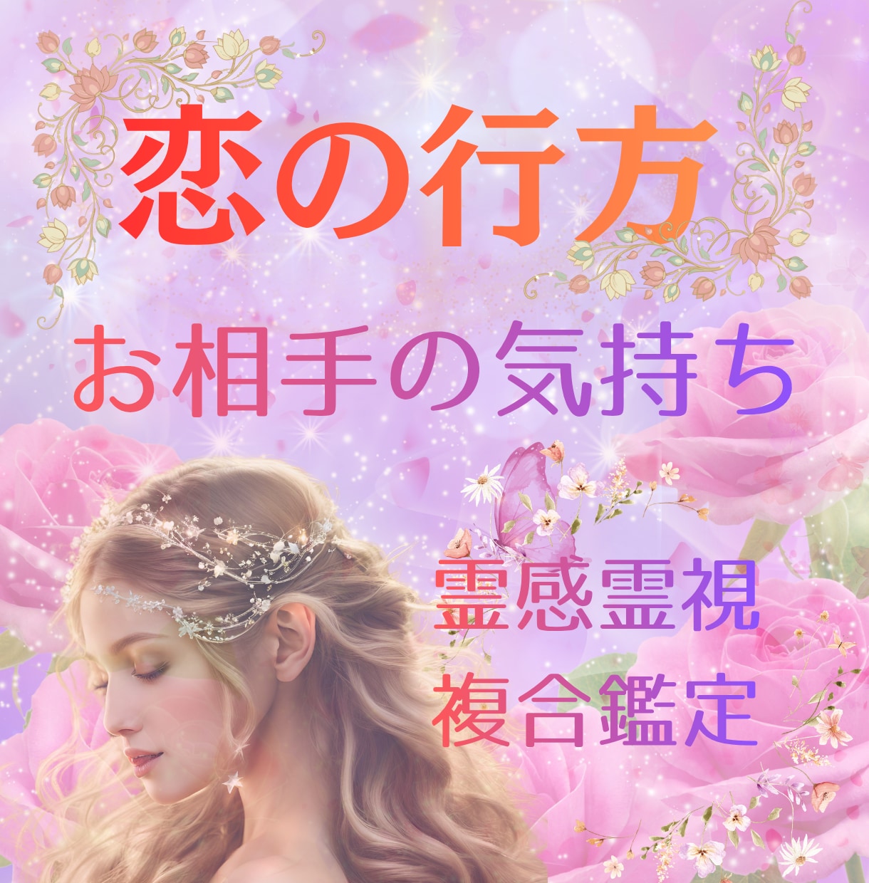 霊感霊視✥お相手の気持ち♡相性や性格♡視ます 高次元からお相手の気持ちや本音、叶える方法を導きます♡ イメージ1