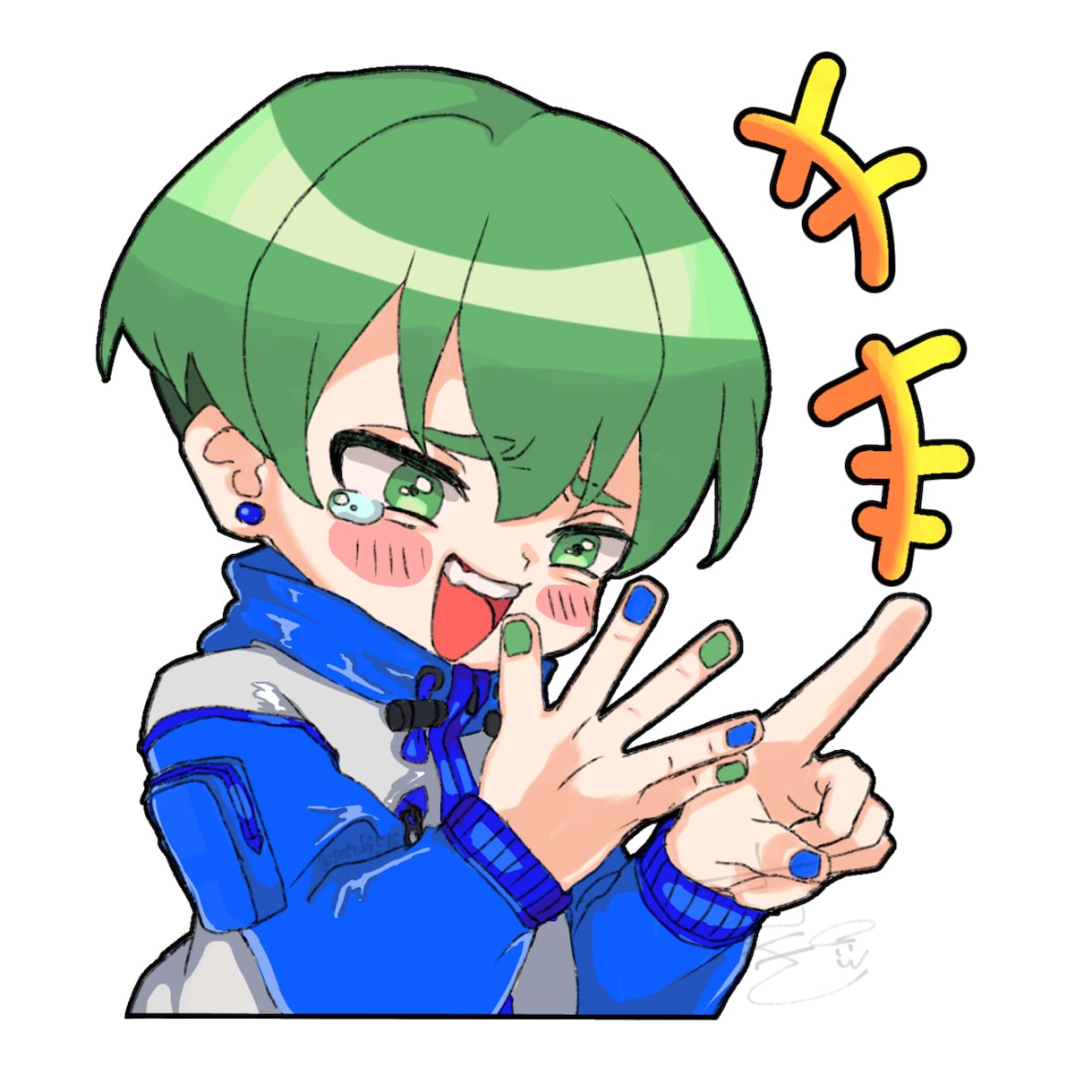 可愛い系のアイコン、スタンプ描きます あなただけのイラストを描きます！ イメージ3