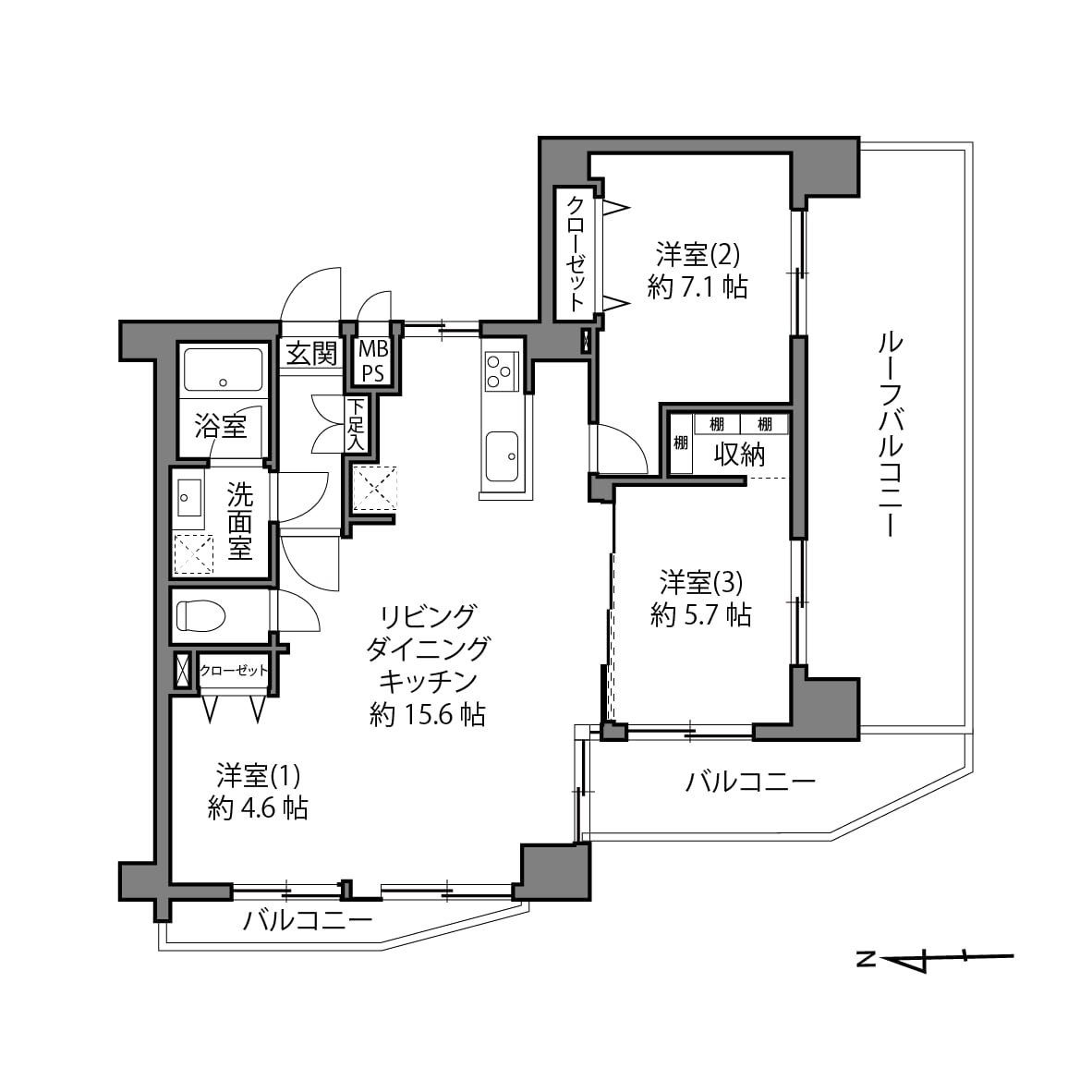 売れる販売図面/間取り図を作成します 物件の魅力が伝わる販促資料・チラシで反響UP イメージ4