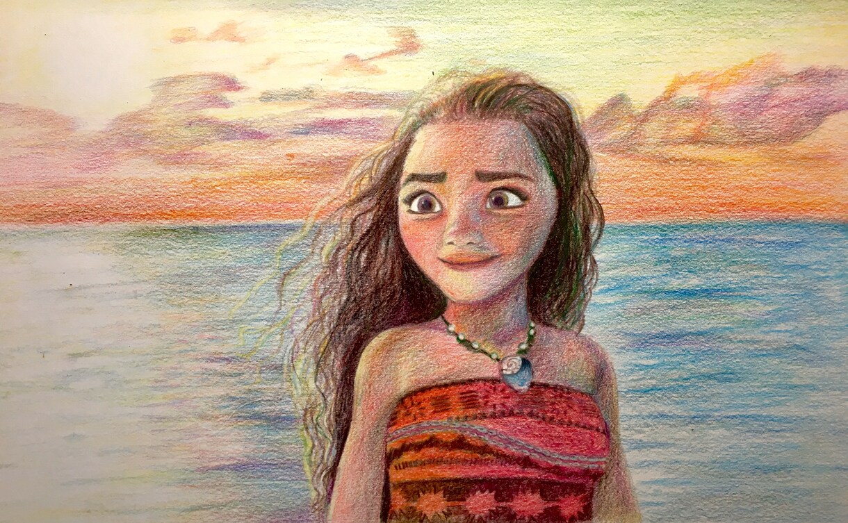 あなたの好きなアニメを色鉛筆で描きます 絵を家に飾りたい方にオススメ！ イメージ1
