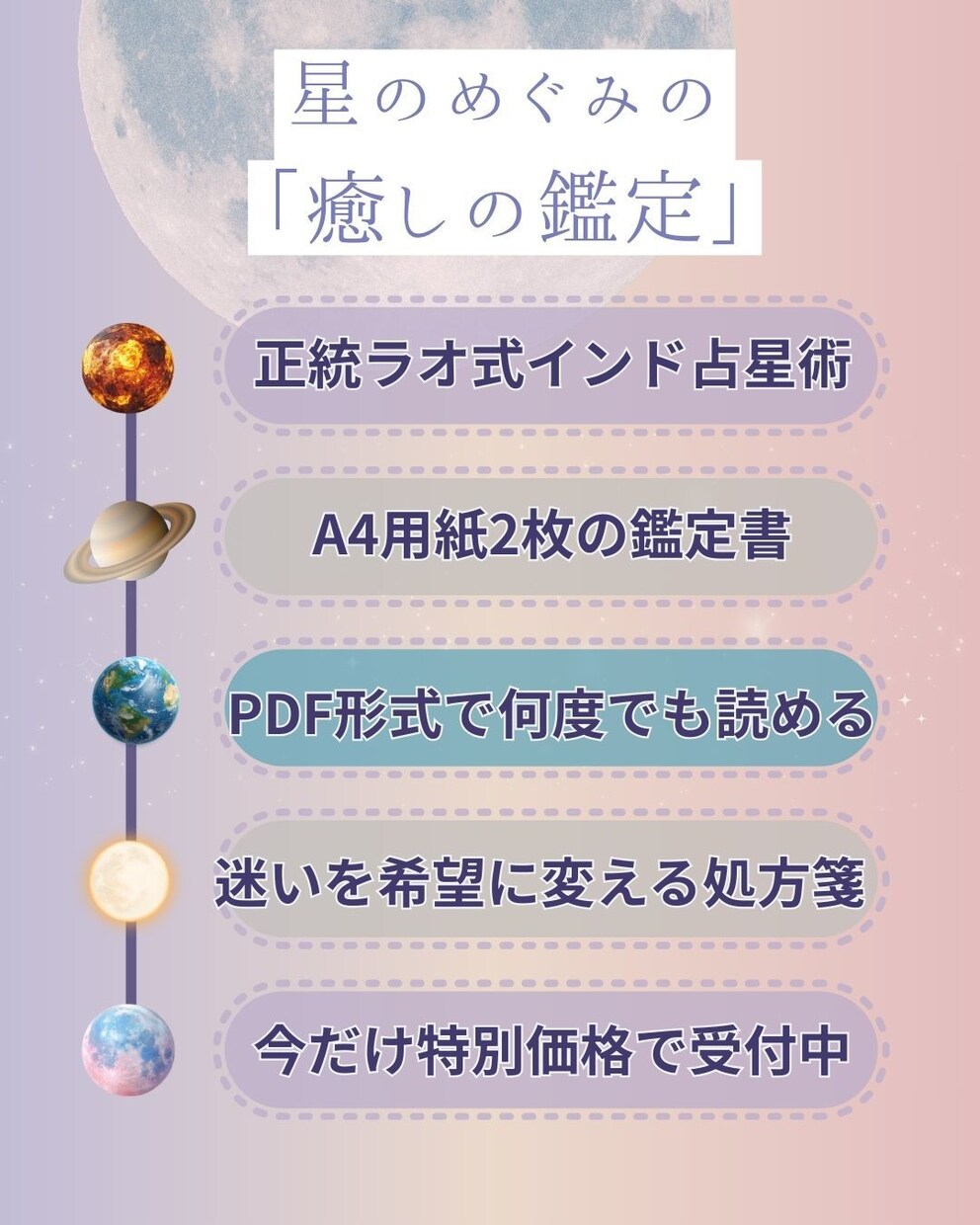深層分析☆深いお悩みのための処方箋をご提供します 心を軽くするために、絡み合うお悩みの糸を読み解いていきます。 イメージ4