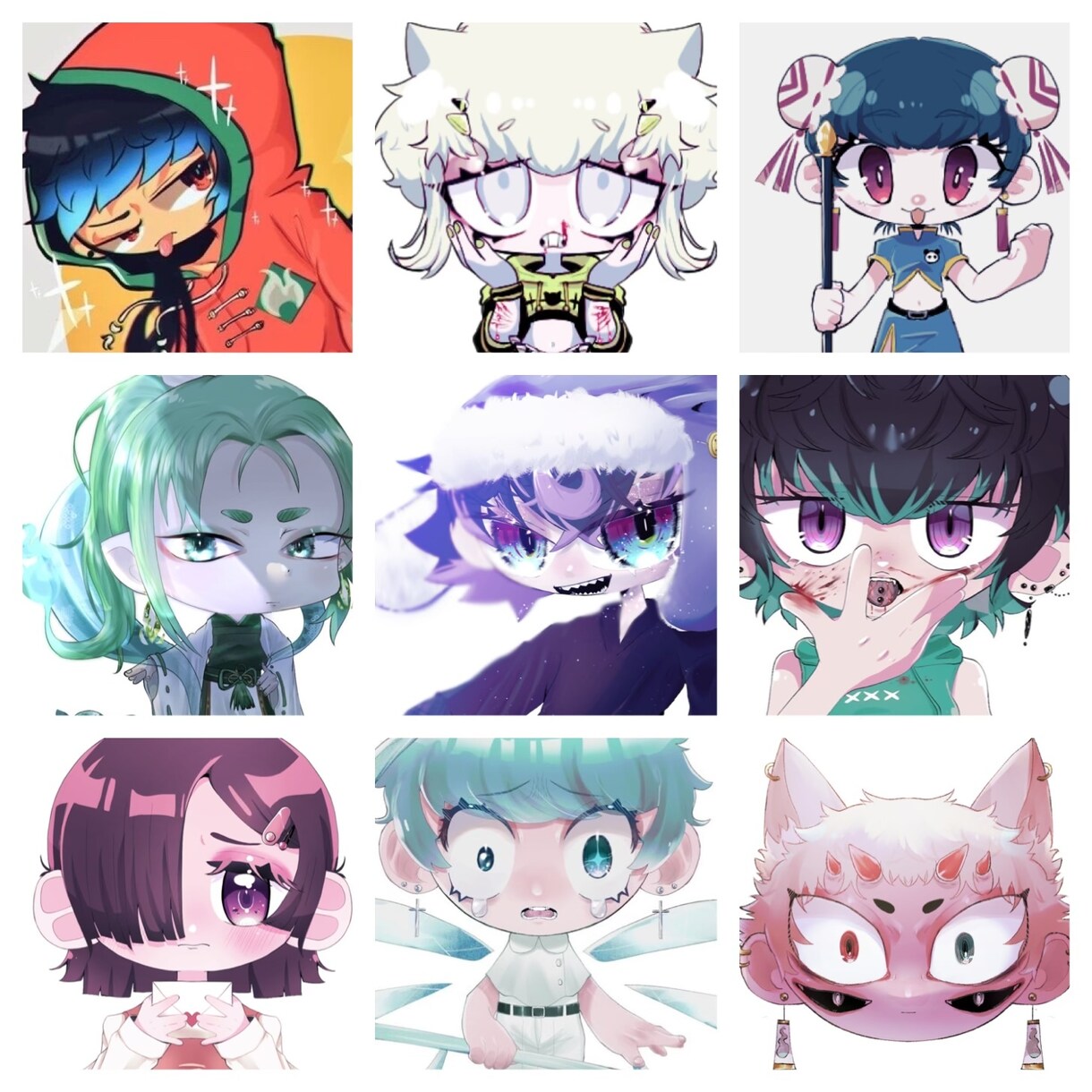 最短3日でミニキャラの立ち絵制作します 様々な用途でお使いいただける絵を制作します イメージ4