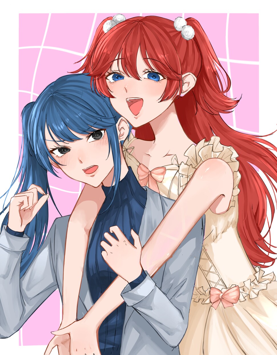 商用利用OK★サムネイルや立ち絵など1枚絵描きます カップルイラスト、グッズ用イラスト、立ち絵なども描きます！ イメージ4