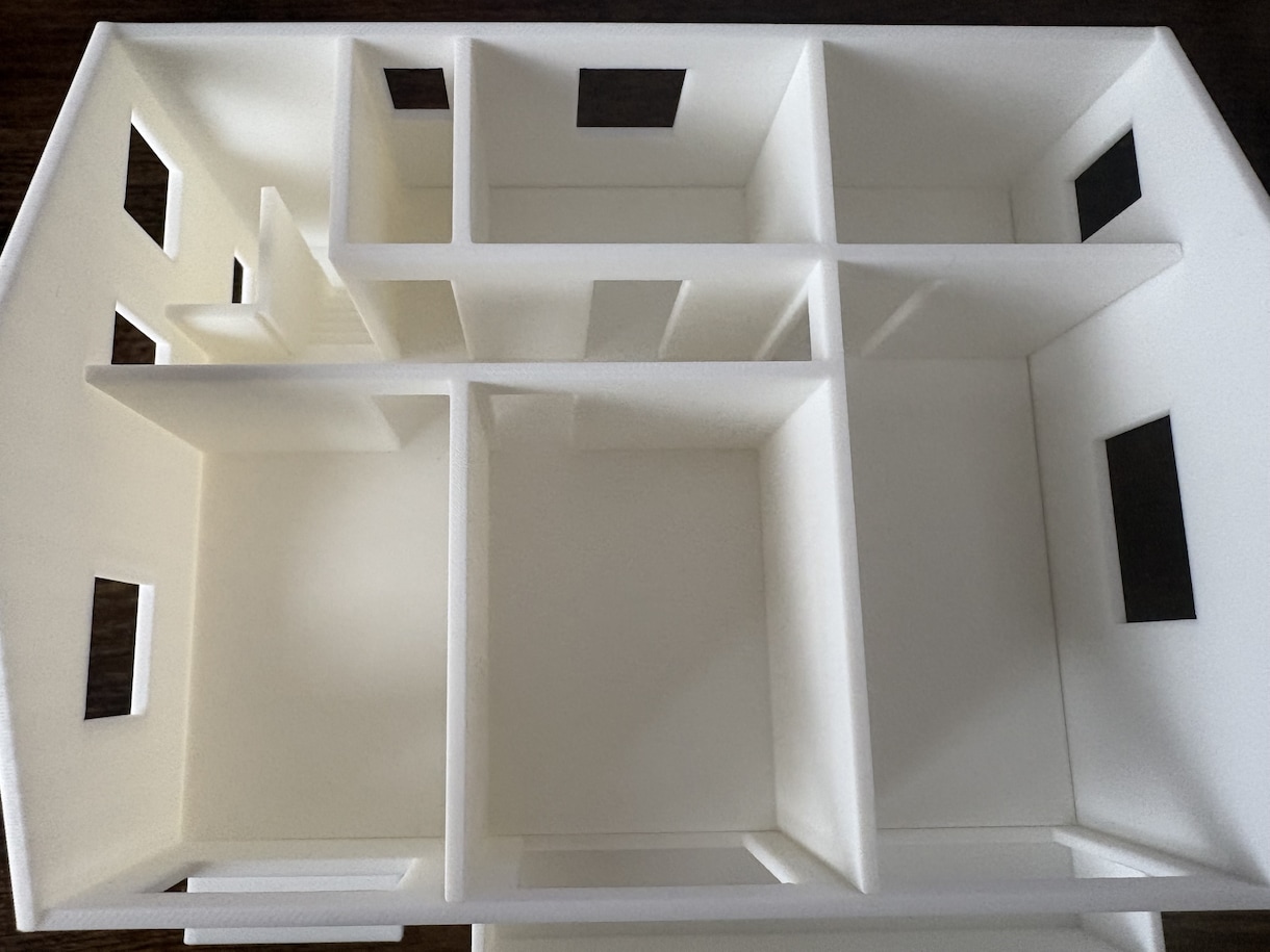 3Dプリンターで住宅模型を製作します キッチンや階段まで再現。フロアごとに外せます。 イメージ3