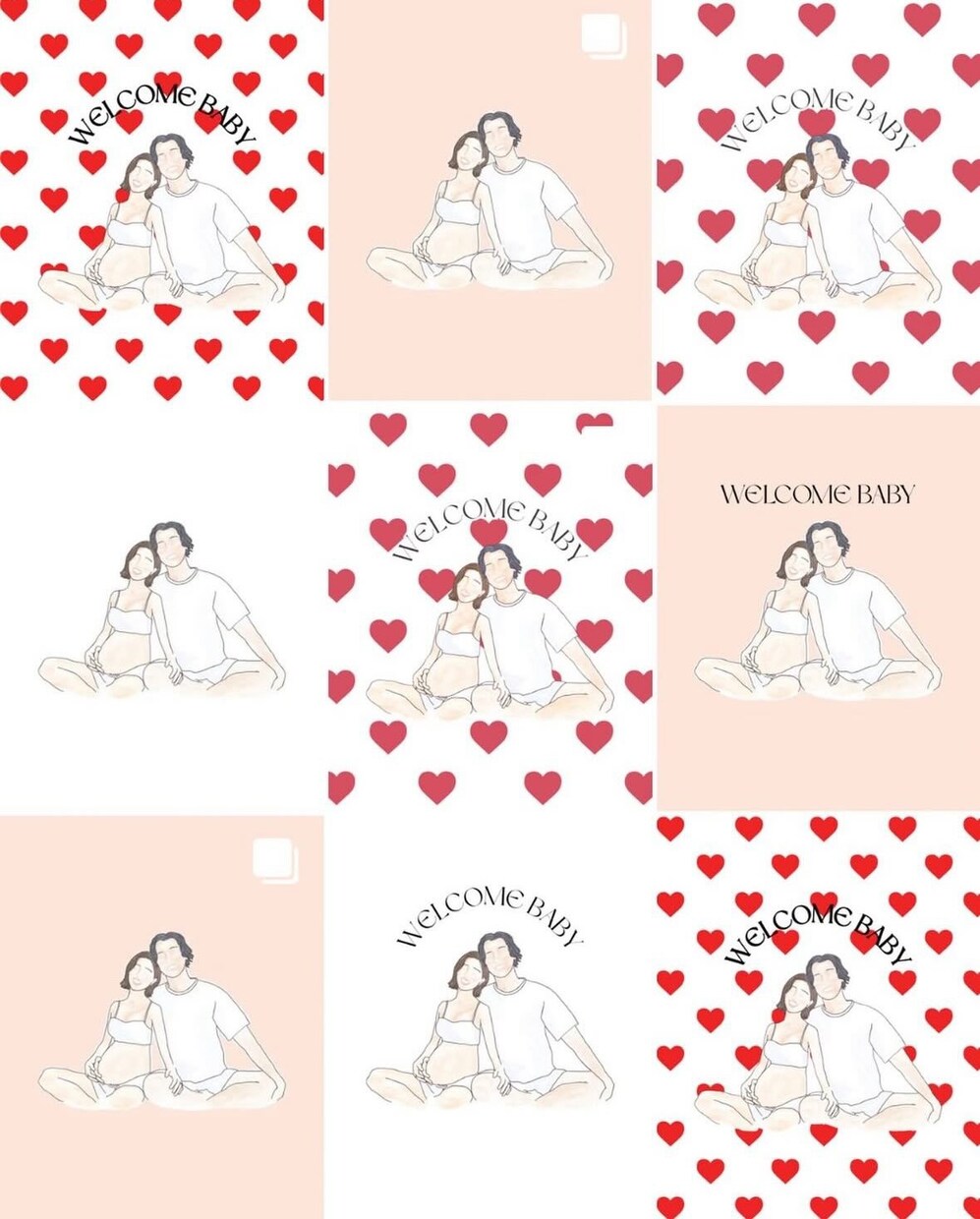 顔を描かない優しい水彩のイラストを作ります 写真が苦手な方にも選ばれる、ウェルカムボード・似顔絵イラスト イメージ8