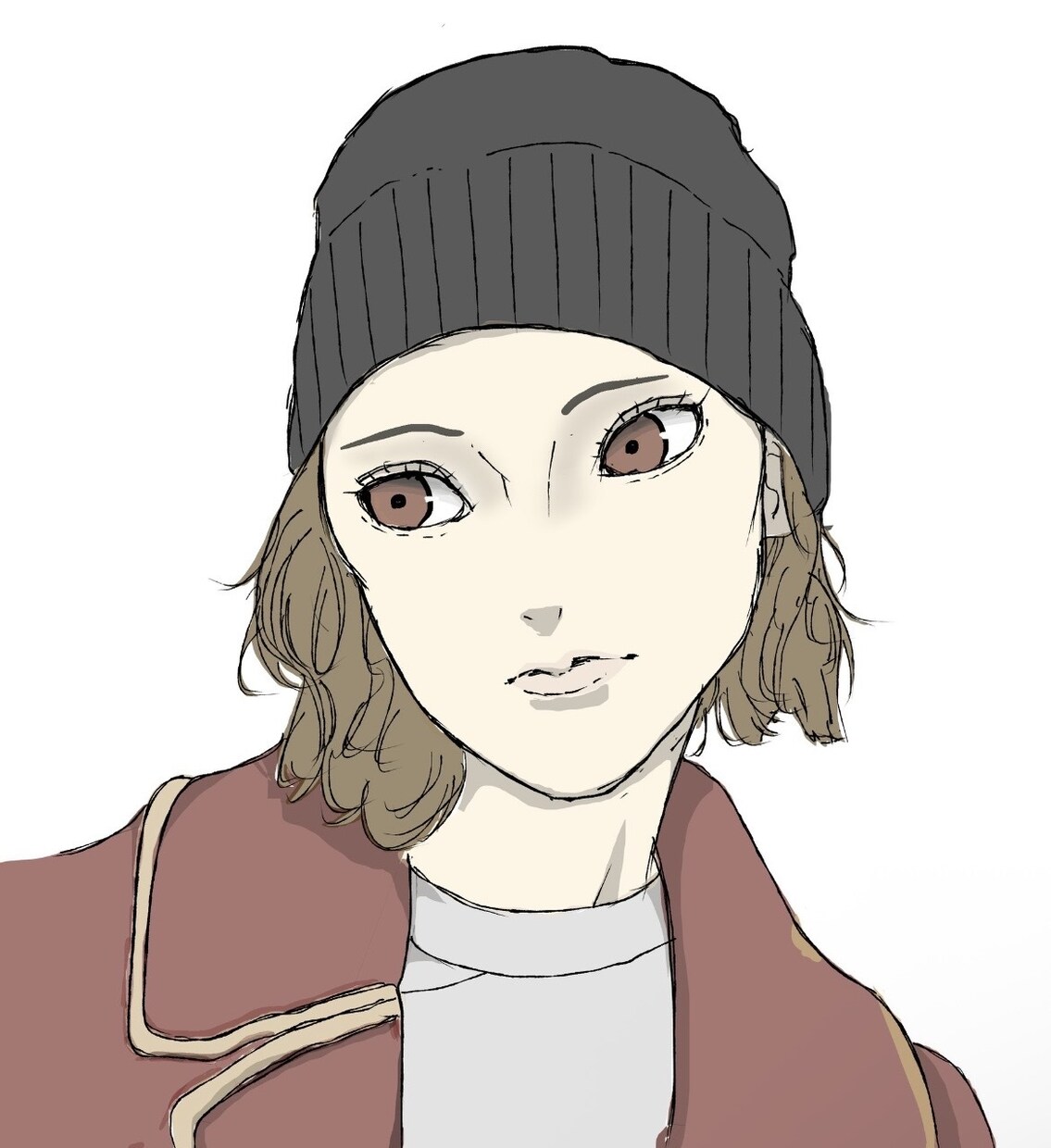 モダンでオシャレな雰囲気の人物絵描きます クールでモダンな絵でサービスやシーンの魅力を引き立てます イメージ3