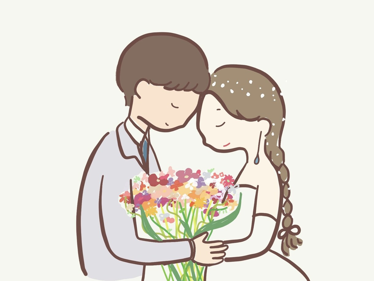 ゆるいイラスト描きます 個人・ファミリー・カップル・お友達等の思い出に残るイラストを イメージ1