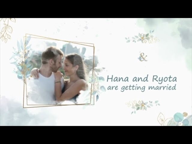 パーティーや結婚式などの招待状ムービーを作成します 欧米で大人気！お洒落な方法で招待したい！動画型の招待状！ イメージ2