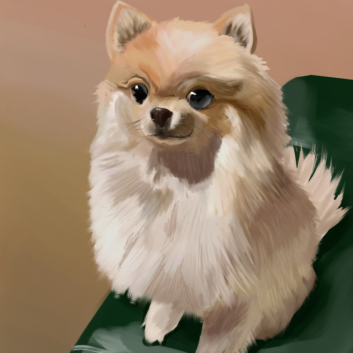 愛犬、ペットの絵を描きます リアル、デフォルメ、水彩、厚塗り、なんでもOK！ イメージ1