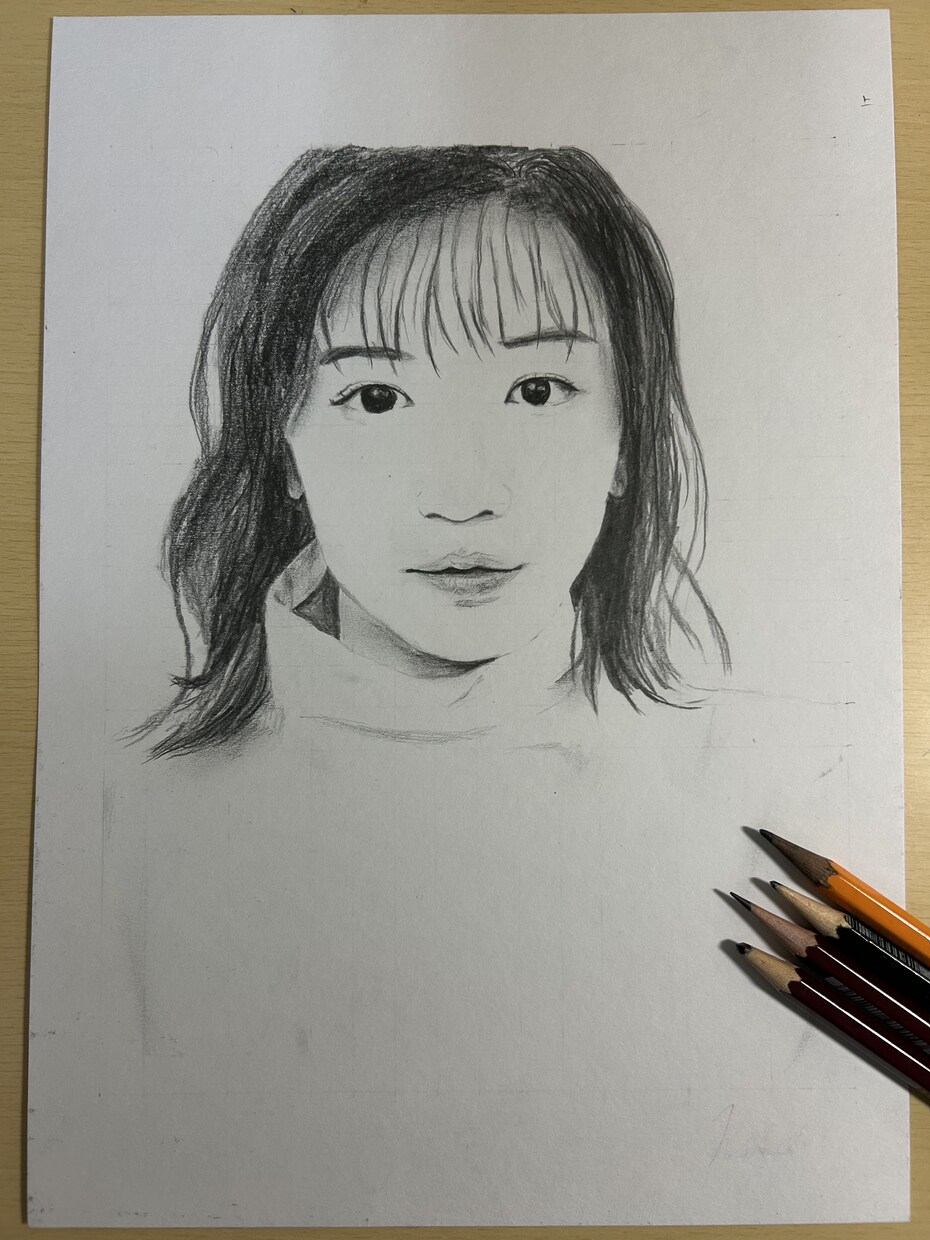 あなたの似顔絵、鉛筆でリアルに描きます 温かみのある似顔絵で、あなたや大切な人の表情を残しませんか？ イメージ3