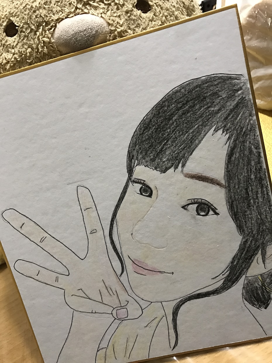 誕生日にあげる色紙や好きなキャラクターを描きます 好きなキャラクターなど書いて欲しいものはなんでも書けます！！ イメージ3