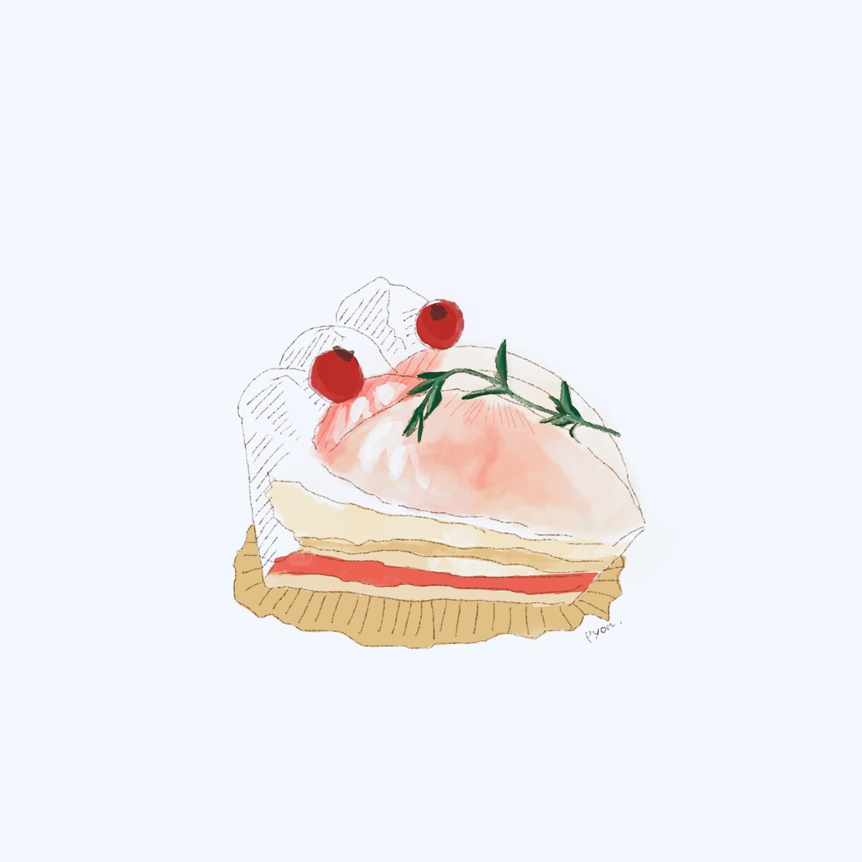 カフェなどの宣伝に使えるメニューイラストを描きます お店のメニューやPOP、SNS等で使えるイラスト作成します イメージ6