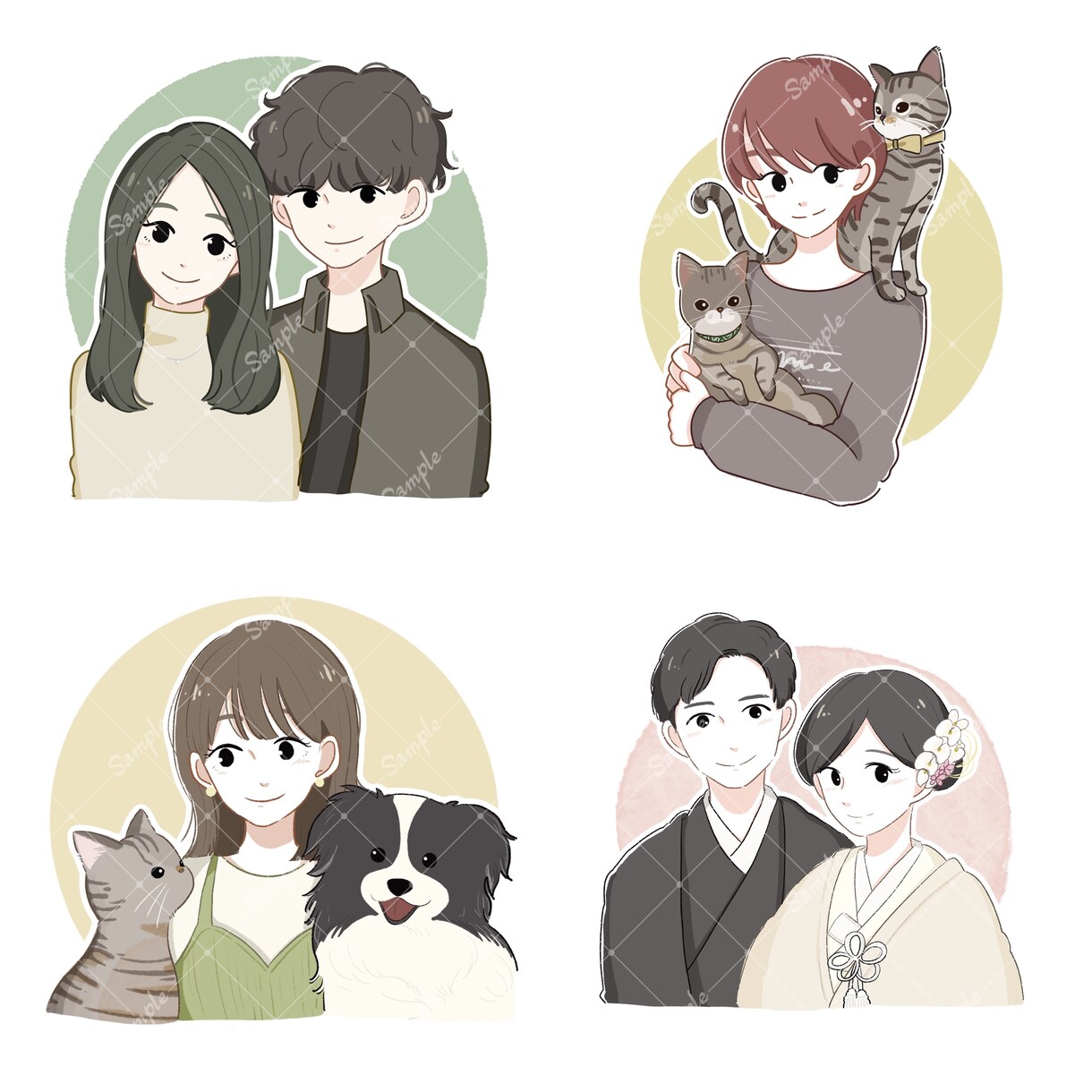 Instagram依頼殺到！可愛いアイコン描きます 心にスッと入ってくる可愛い絵柄でアイコンや、プレゼントに イメージ8