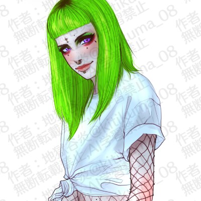 ギャル！SNSアイコン、ヘッダー承ります グッズ制作用イラスト、キャラクターデザインもお任せください！ イメージ7
