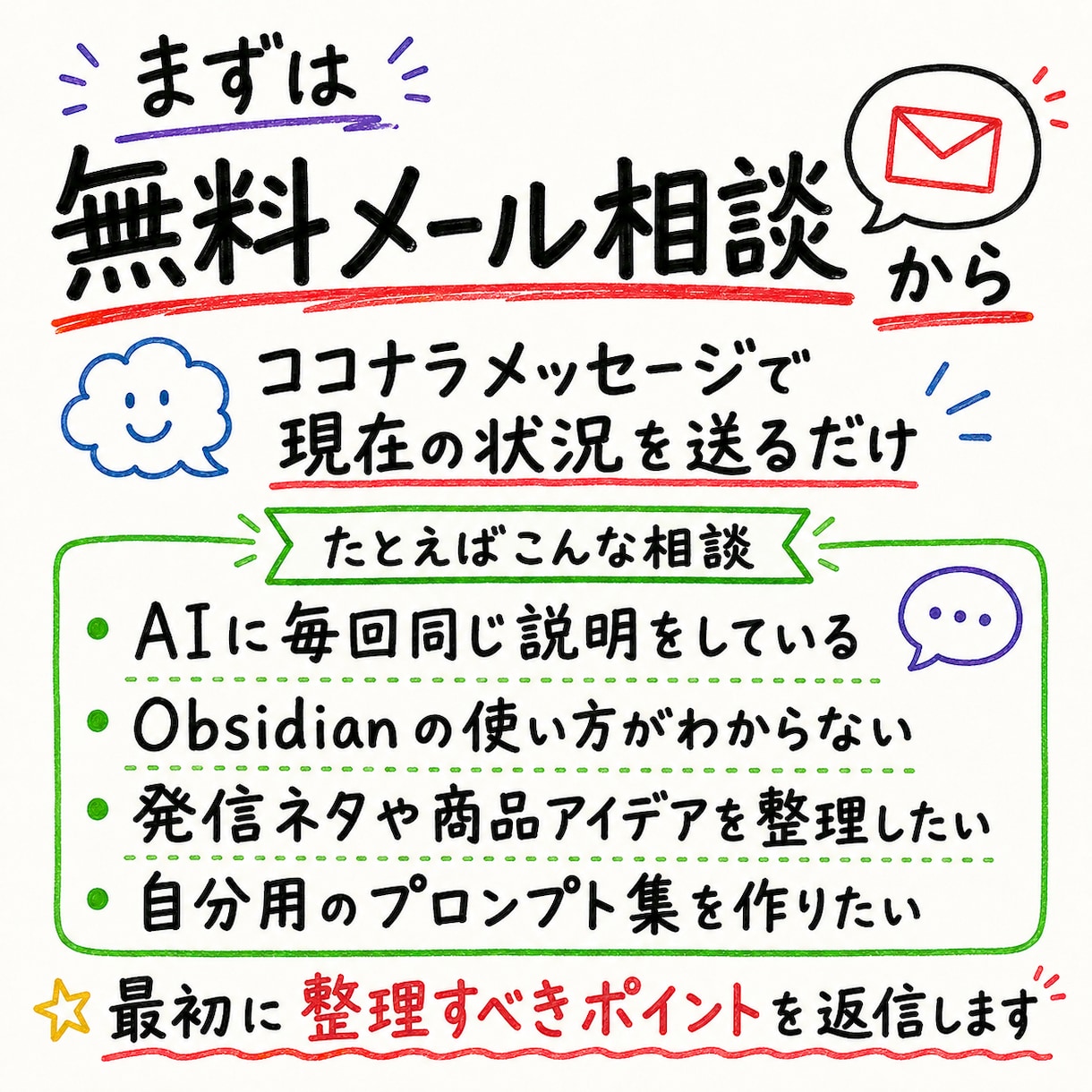 Obsidianで自分用ナレッジ整理サポートします ChatGPT・Claudeに毎回説明する手間を減らす イメージ6