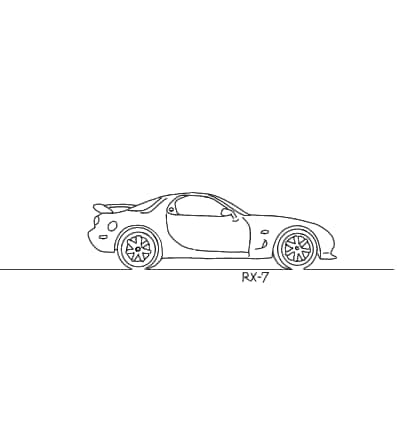 あなたの愛車をイラスト化します あなたの愛車を可愛いイラストや細かいイラストに描き変えます イメージ6