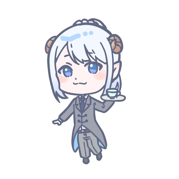 パステルなミニキャラます ふわっと可愛いSDイラストやLINEスタンプ向け！ イメージ9
