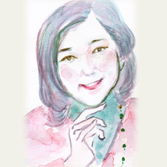 おしゃれな水彩画の似顔絵作成します 「癒される」「優しい」絵と言われる画家の描く似顔絵です。 イメージ5