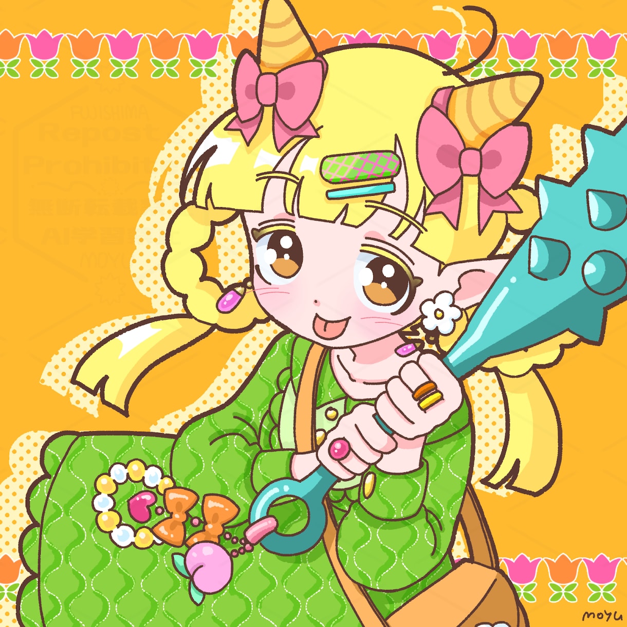 昭和レトロファンシーなイラストを描きます 懐かしい素朴な可愛さのイラストです！ イメージ1