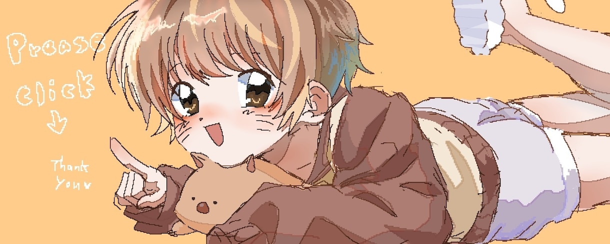 レトロで可愛い1枚絵を描きます SNSアイコンから立ち絵、1枚絵なんでも描きます イメージ7
