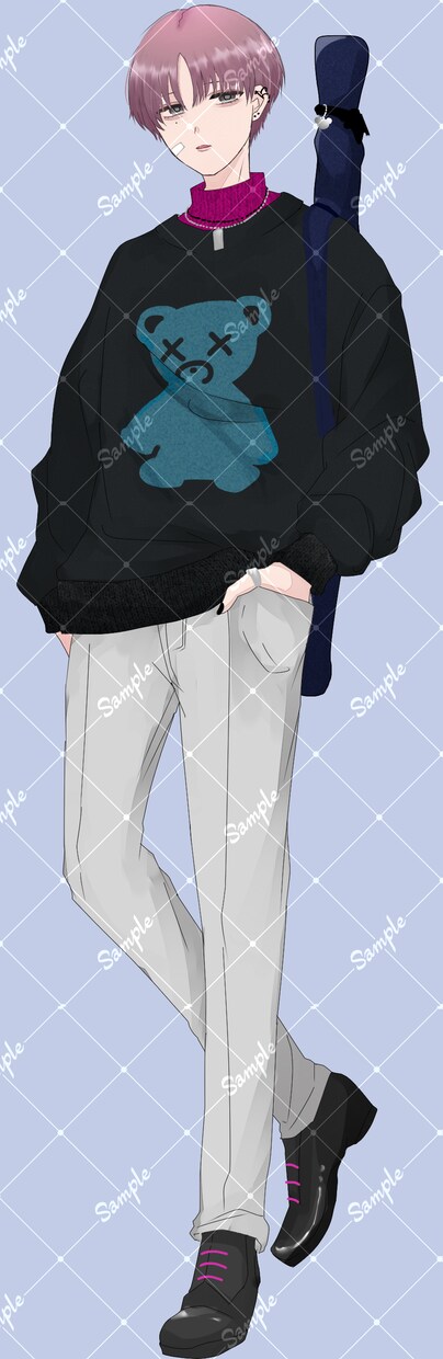 TRPGセッションなどに使える立ち絵をお描きします 創作キャラの立ち絵が欲しい方はぜひご相談ください！ イメージ2