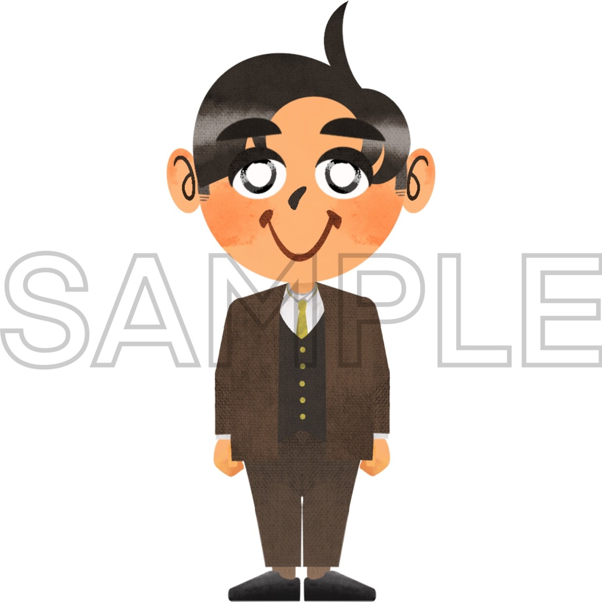 あなただけの可愛いアイコン用イラストを作成します 〜絵本のようなタッチで可愛くお洒落に仕上げます〜 イメージ1