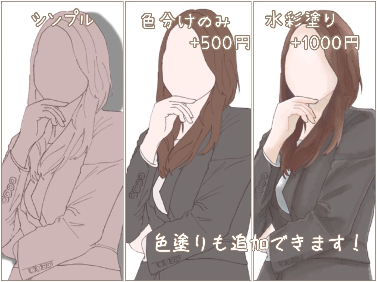 最短1日！写真を元にオシャレな線画イラスト描きます 〜家族やカップルの素敵な写真を線画イラストにします！〜 イメージ4