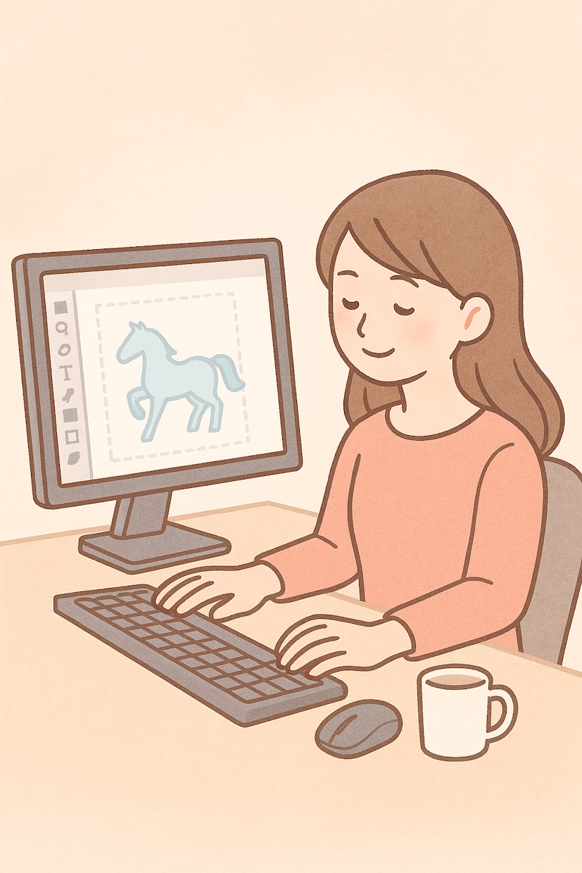 Illustratorデータに変換します オリジナルのイラストなどをベクター化します。 イメージ1