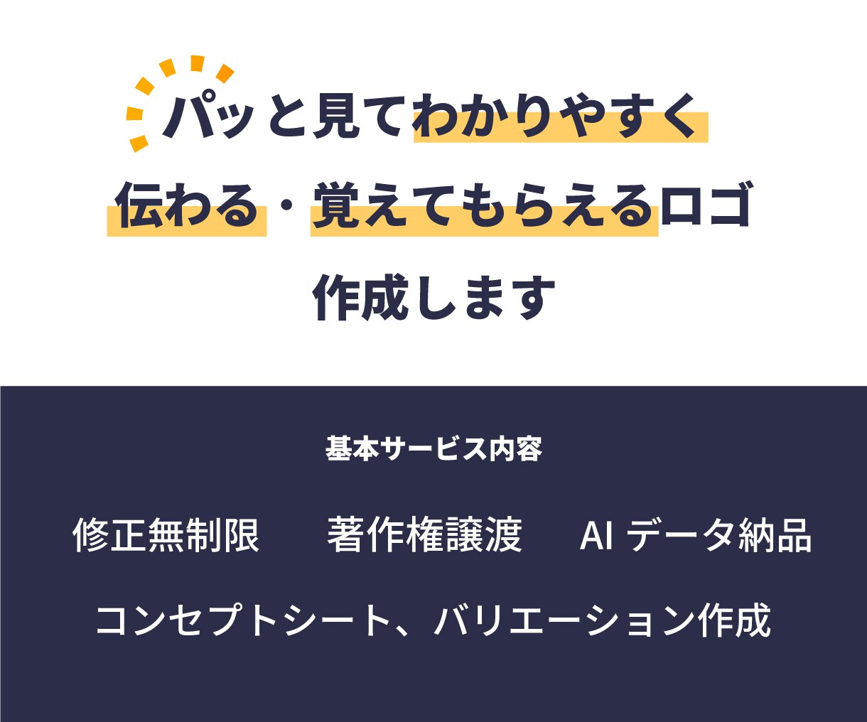 高品質・修正無制限・覚えてもらえるロゴ制作します 初めての方歓迎◆丁寧なヒアリング◆コンセプトから相談OK イメージ2