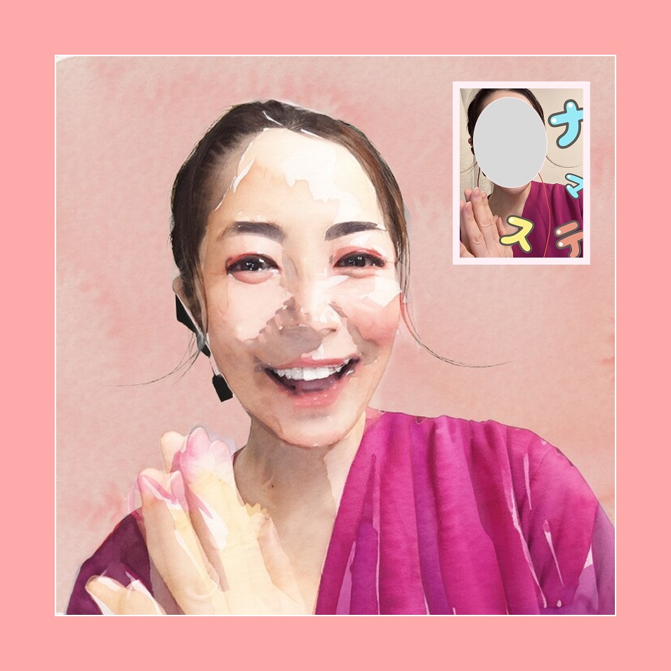 水彩画｜水彩画風似顔絵｜写真から丁寧に仕上げます 2日以内納品｜結婚式や誕生日プレゼントに最適！水彩画風似顔絵 イメージ5