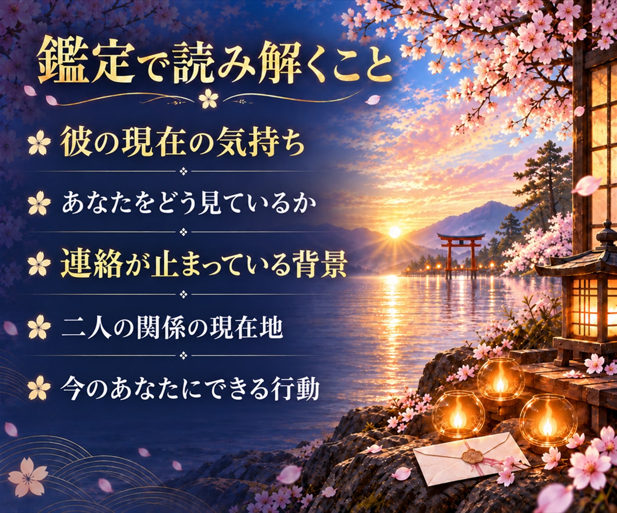 連絡が来ない彼の気持ちと本音を鑑定します 既読無視・未読無視｜本音・ご縁・二人の今後を視ます イメージ3