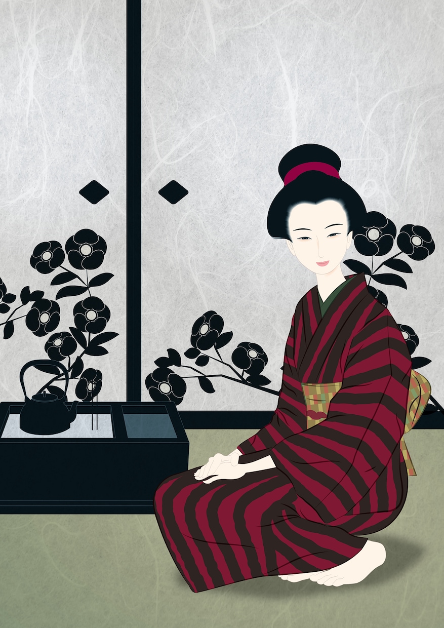 浮世絵風のイラストをPOPな感じでご提供します 歴史好きで歴史に詳しいイラストレーター・デザイナー イメージ1
