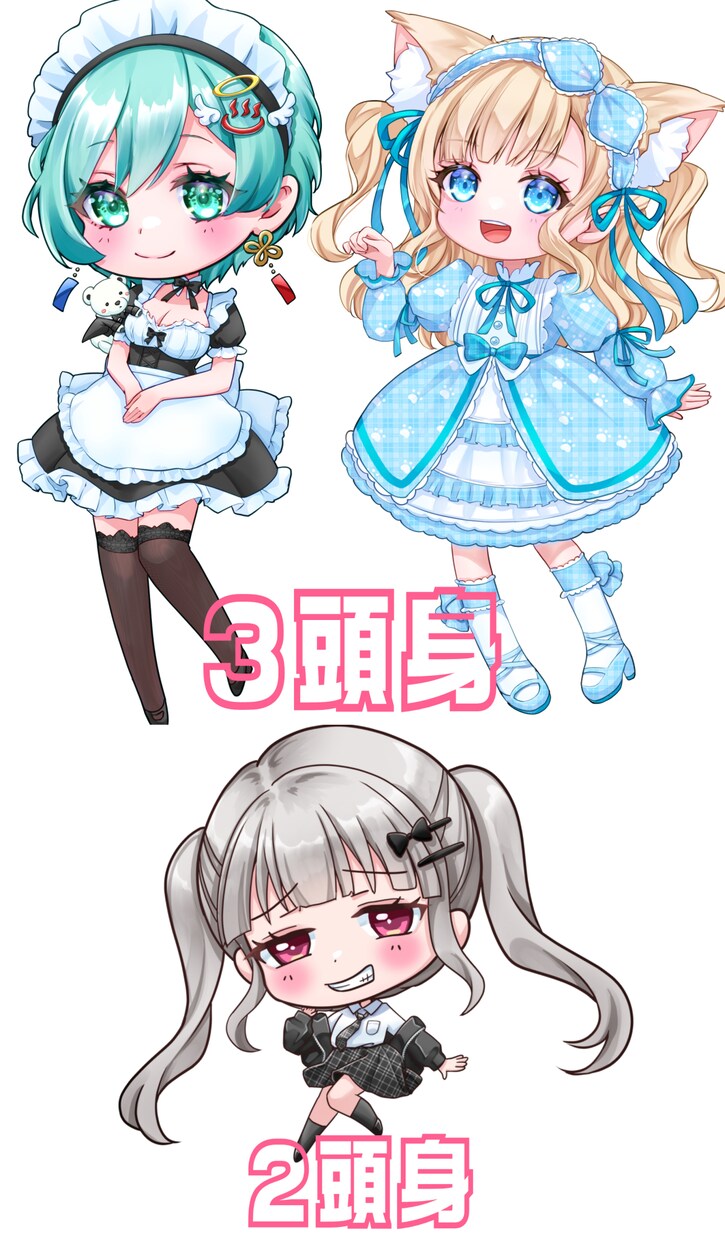 商用利用コミコミ♡心を込めてお描きします グッズ歌みたMV返礼品プレゼント配信サムネにいかがですか♡ イメージ3