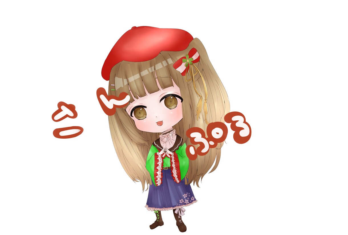 サムネイル、キャス画、配信画面描きます 活動者向け！配信画面や動画イラスト描きます！ イメージ7